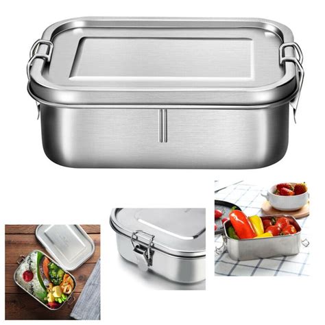 bento box metall|stainless steel bento box containers.